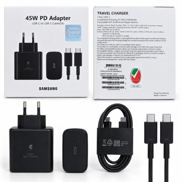 SAMSUNG charger 45w